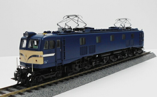 【中古】HOゲージ 天賞堂 72024 <br>EF58形電気機関車 大窓 青/クリーム (警戒色) P型 ビニロックフィルター <br>【A´】 <br>外箱傷み